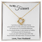 To My Forever | Love Knot Necklace