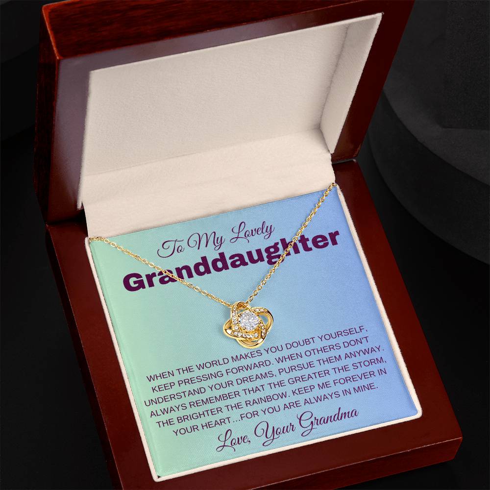 To My Lovely Granddaughter - When Others Don't Understand Your Dreams