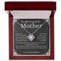To My Friend and Mother 2 Loveknot Necklace