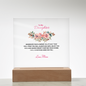 Keepsake Acrylic Bundle: To My Daughter - Wherever Your Journey May Take You