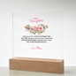Keepsake Acrylic Bundle: To My Daughter - Wherever Your Journey May Take You