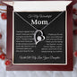 To My Wonderful Mom | Forever Love Necklace