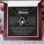 To My Boyfriend's Mom | Forever Love Necklace V1