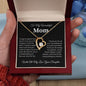 To My Wonderful Mom | Forever Love Necklace
