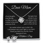 Dear Mom | Love Knot Earring and Necklace v1