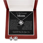 To My Wonderful Mother | Love Knot Earring and Necklace