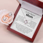 To My Boyfriend's Mom | Love Knot Necklace