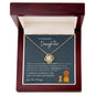 Gift for My Beautiful Daughter | This Old Lion - Love Knot Necklace