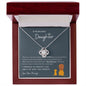 Gift for My Beautiful Daughter | This Old Lion - Love Knot Necklace
