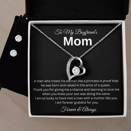 To My Boyfriend's Mom | Forever Love Necklace