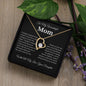 To My Wonderful Mom | Forever Love Necklace