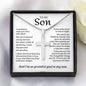 stainless steel necklace with cross