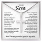 stainless steel cross necklace for men