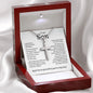 stainless steel cross necklace for men