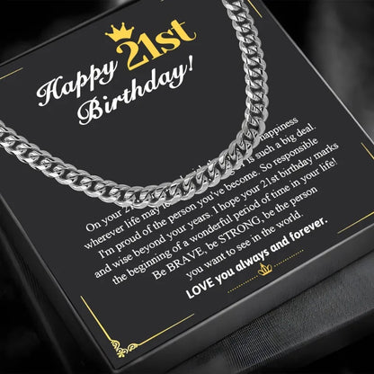 Happy 21st. Birthday