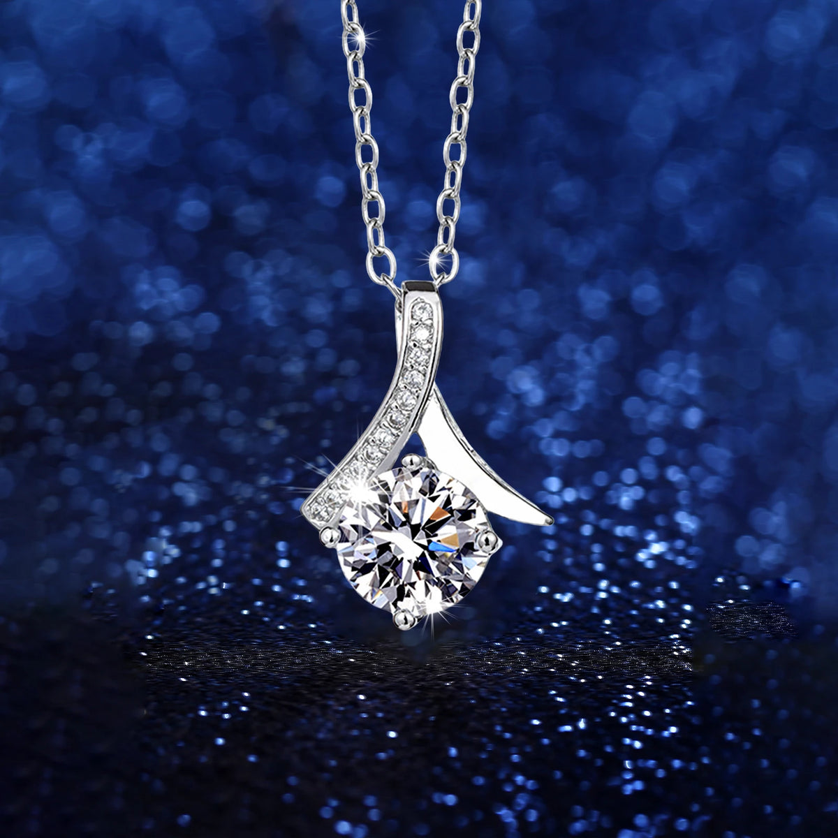 To My Daughter - Alluring Beauty Necklace with Message Card " Someday"