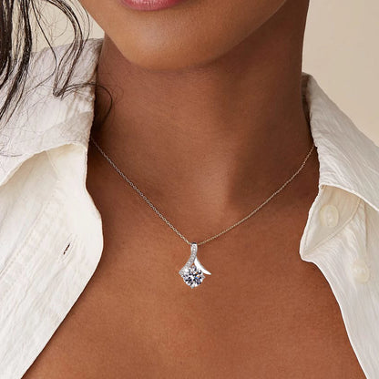 To My Daughter - Alluring Beauty Necklace with Message Card " Someday"
