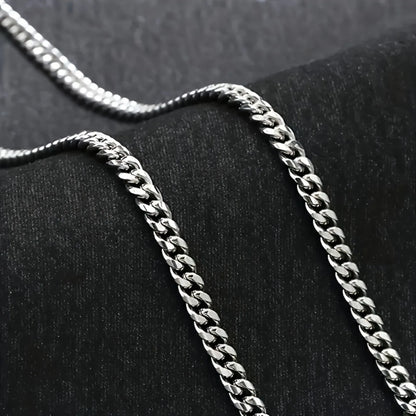 To My Grandson - Cuban Chain Necklace