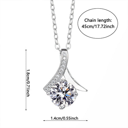 To My Daughter - Alluring Beauty Necklace with Message Card " Someday"