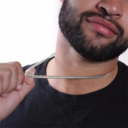 Gift for Husband - Classic High Quality Cuban Chain Necklace