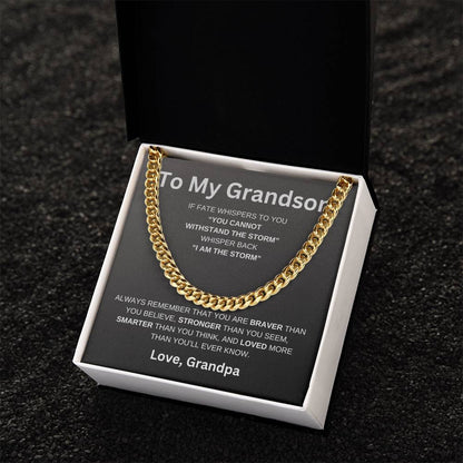 To My Grandson - Storm 2