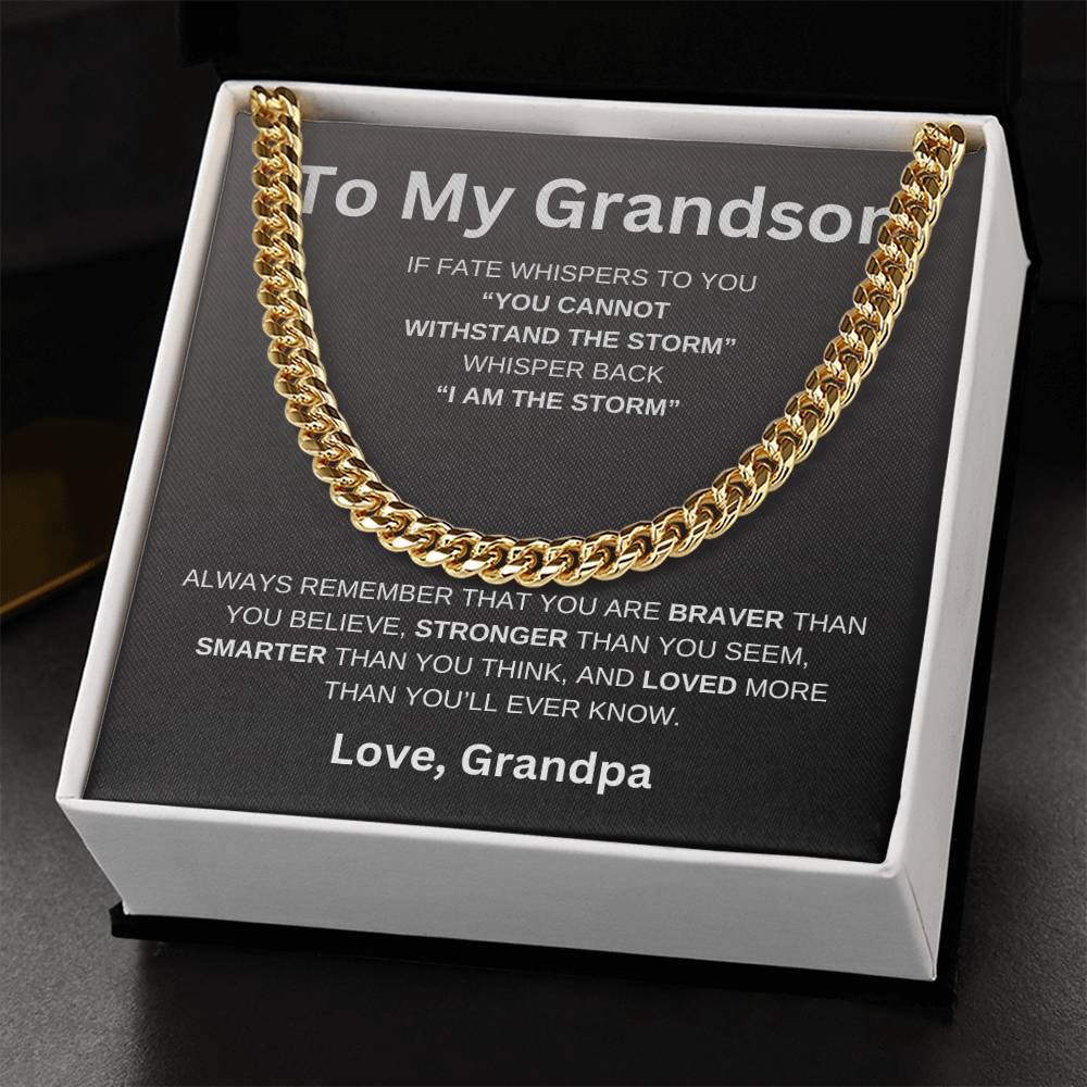 To My Grandson - Storm 2