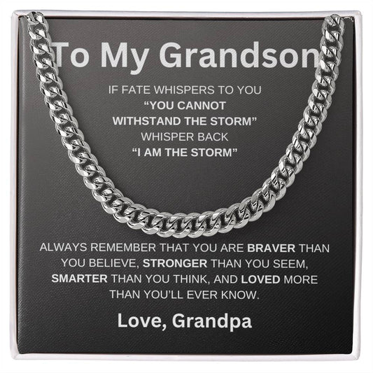 To My Grandson - Storm 2