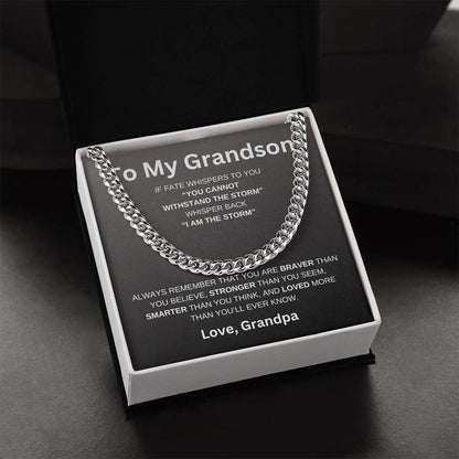 To My Grandson - Storm 2