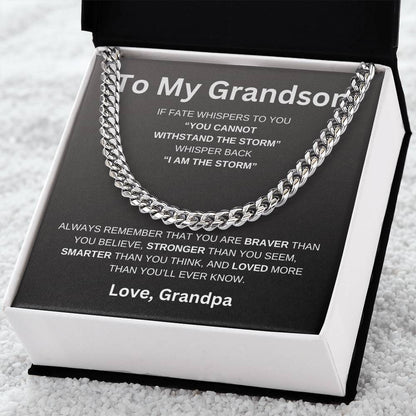 To My Grandson - Storm 2