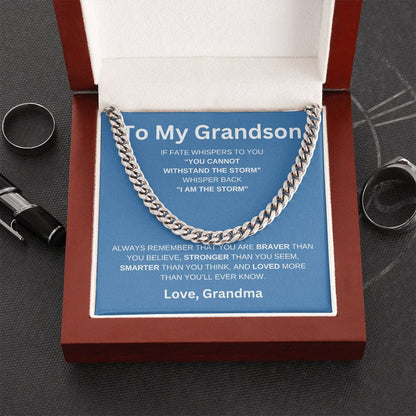To My Grandson - You Are The Storm