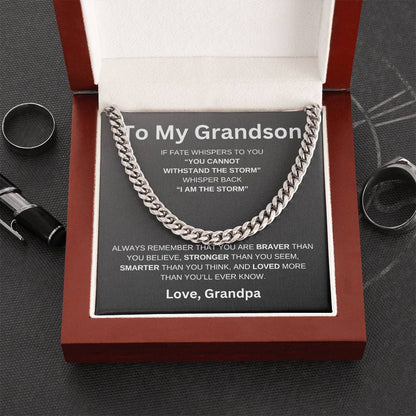 To My Grandson - Storm 2