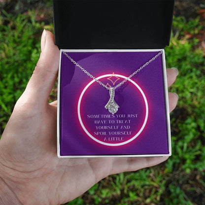 Gift for Self - "Treat Yourself" Forever Necklace