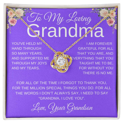 To My Loving Grandma - You Have Held My Hand
