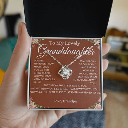 To My Lovely Granddaughter - How Much I Love You