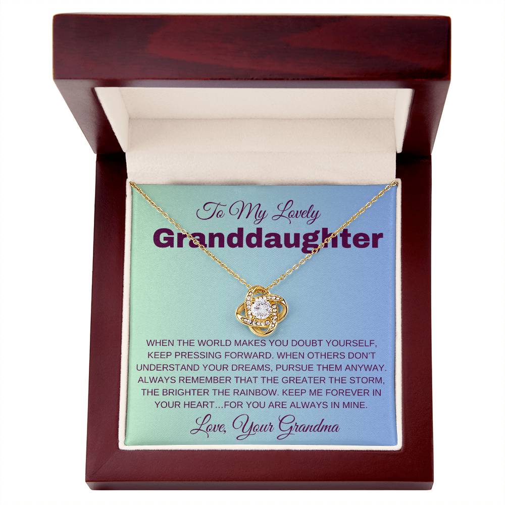 To My Lovely Granddaughter - When Others Don't Understand Your Dreams