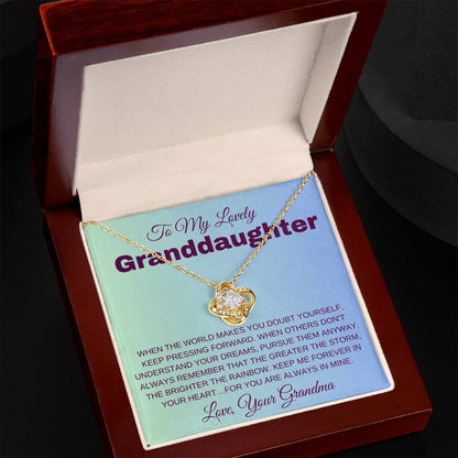 To My Lovely Granddaughter - When Others Don't Understand Your Dreams
