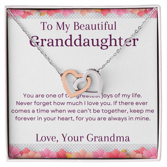 To My Beautiful Granddaughter - You Are One of the Greatest