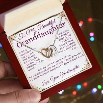 To My Beautiful Granddaughter - Always Remember How Much I Love You