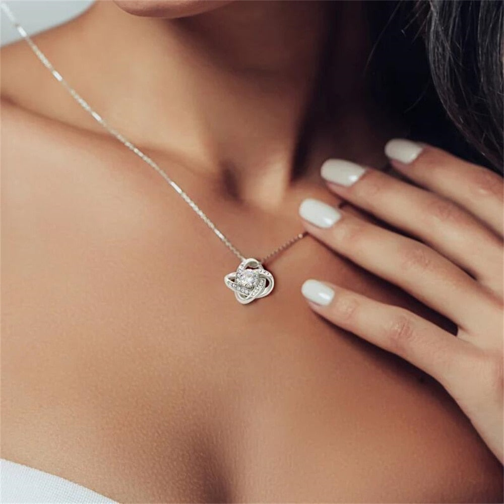 To Mum | Love Knot Necklace