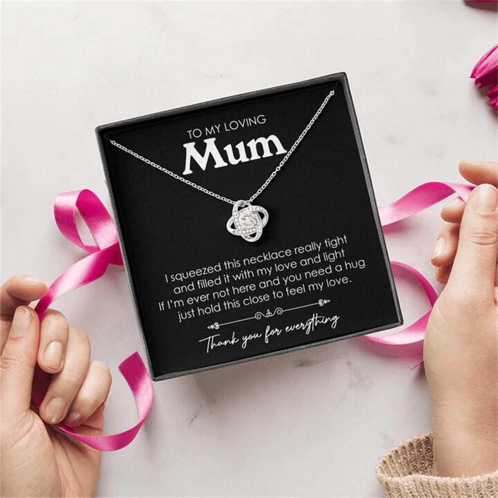 To Mum | Love Knot Necklace