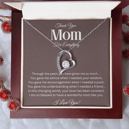 To Mom | Forever Love Necklace