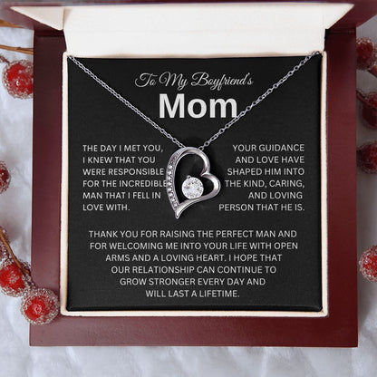 To My Boyfriend's Mom | Forever Love Necklace V1