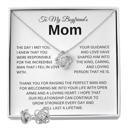 To My Boyfriend's Mom | Love Knot Necklace