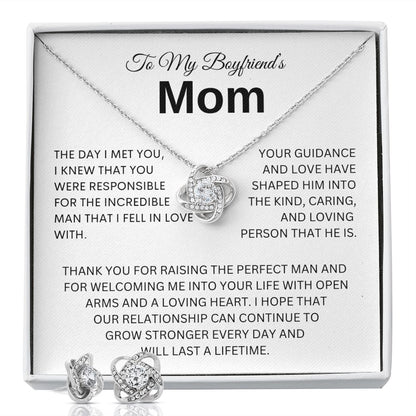 To My Boyfriend's Mom | Love Knot Necklace