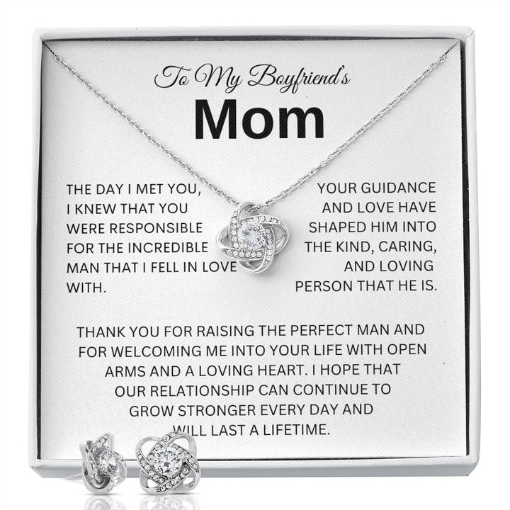 To My Boyfriend's Mom | Love Knot Necklace