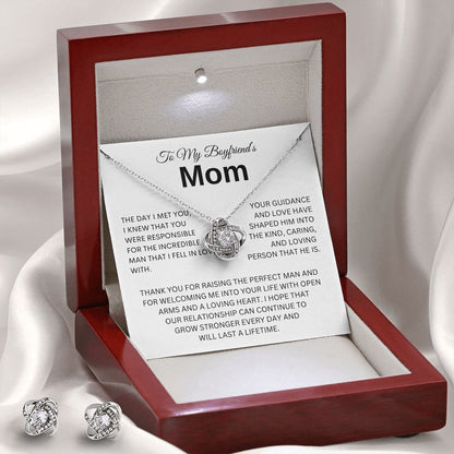To My Boyfriend's Mom | Love Knot Necklace