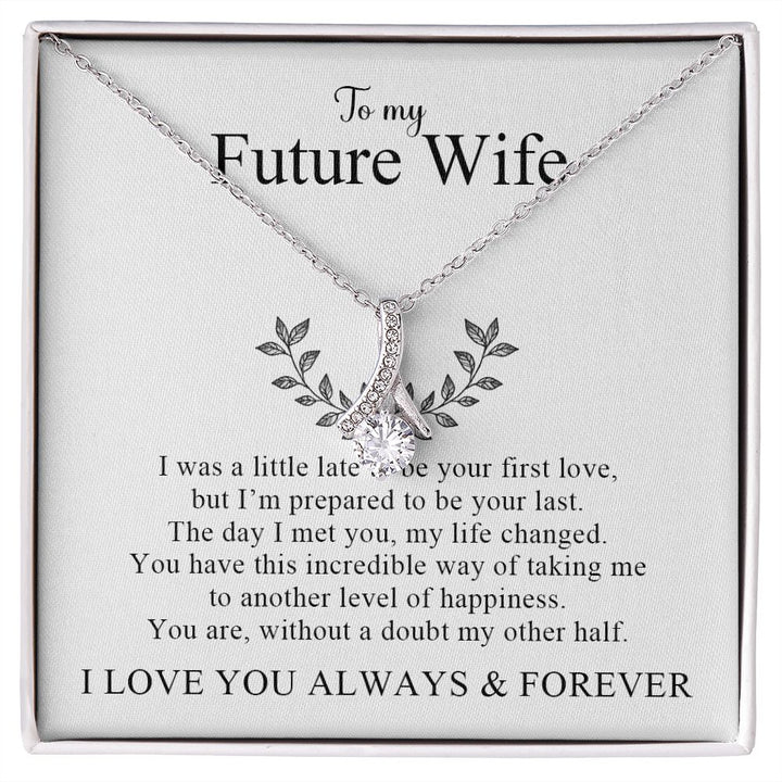 Wholesale To my future wife necklace gift for valentines day for your shop  – Faire UK