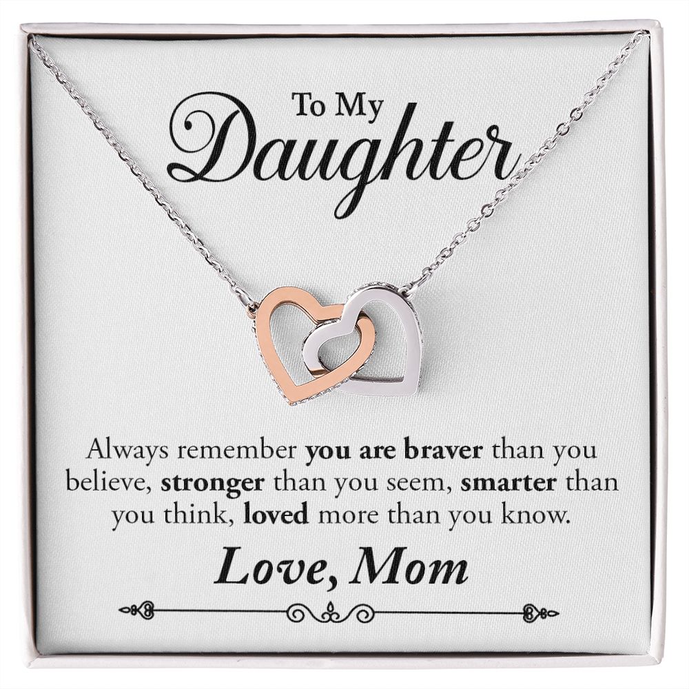 interlocking heart necklace
