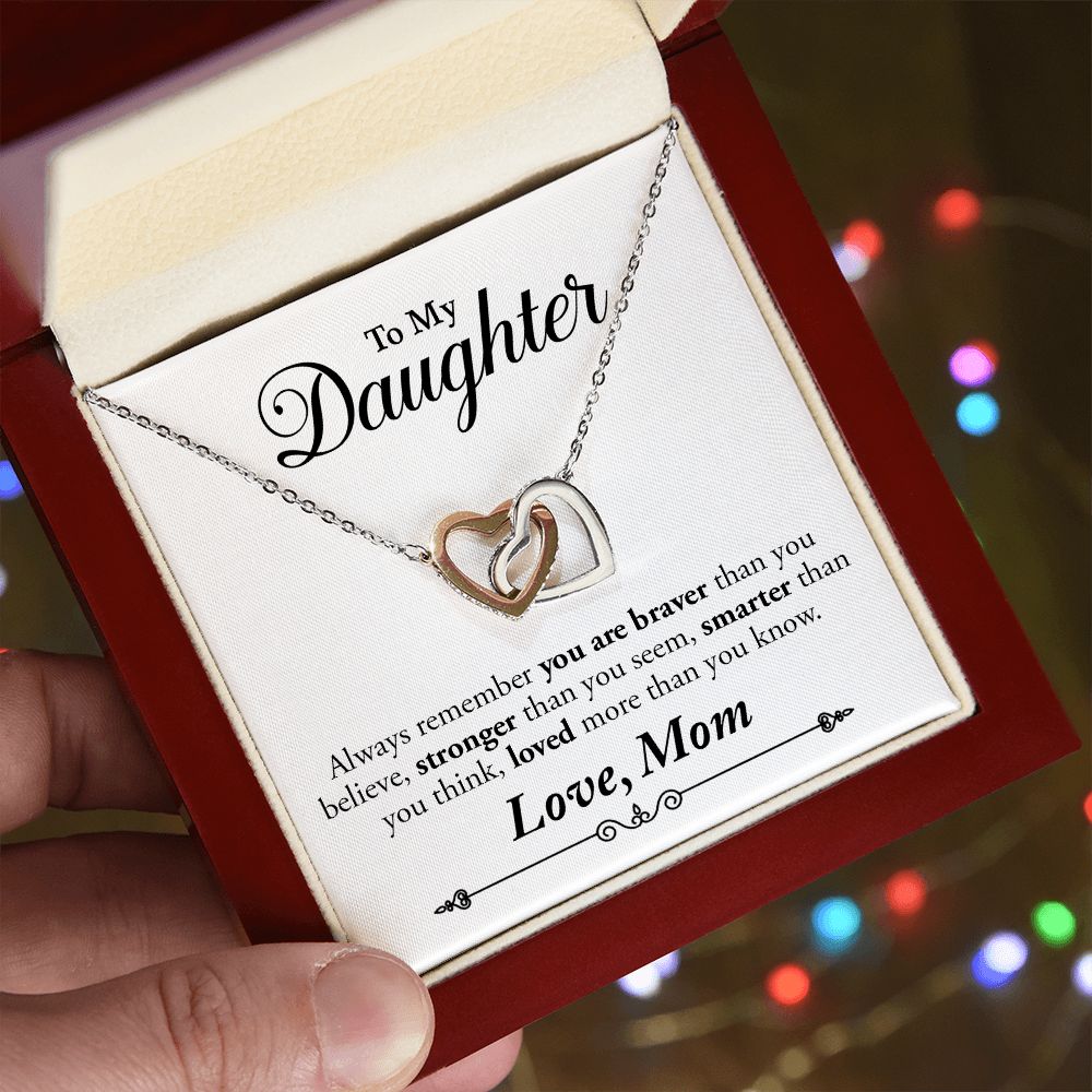 interlocking heart necklace
