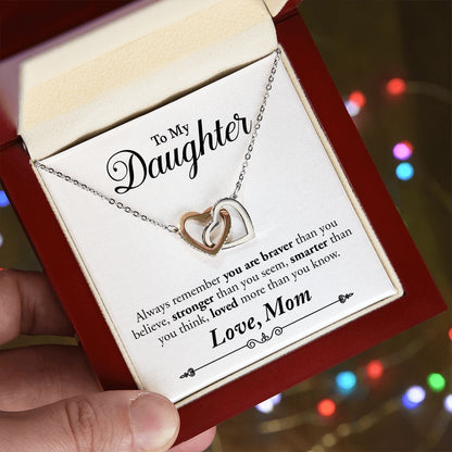 interlocking heart necklace